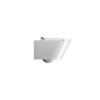 GSI Kube X Toaleta WC 55x36 cm bez kołnierza biały połysk z deską wolnoopadającą i mocowaniem 941511+MS86CSN11+FISR5